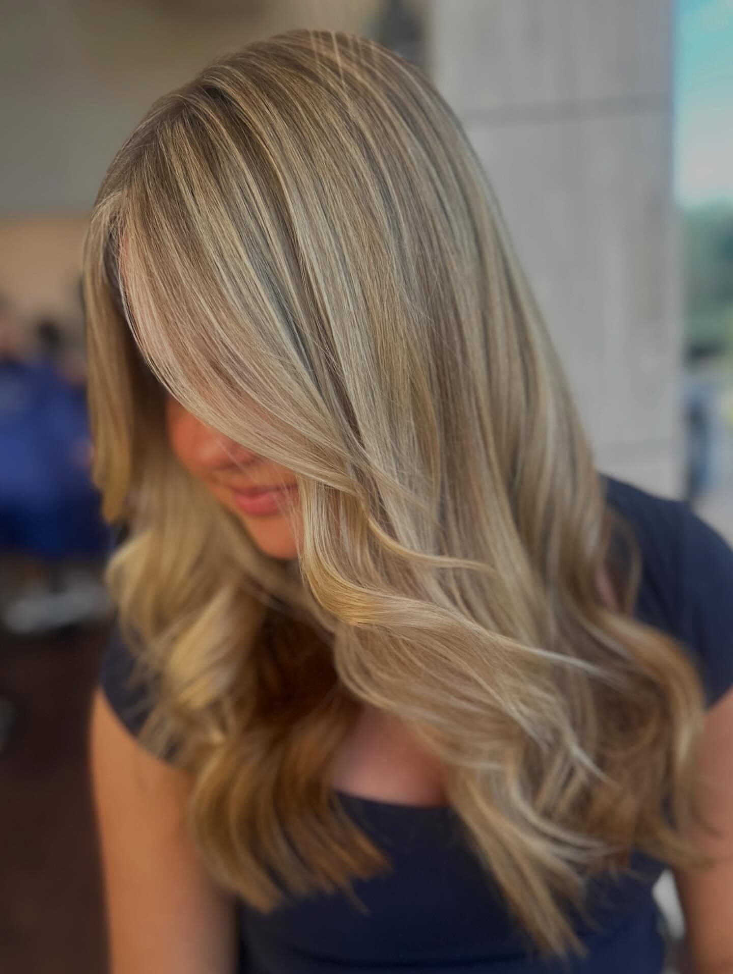 Dimensional highlights result at Lee Graves Salon in Plano, TX