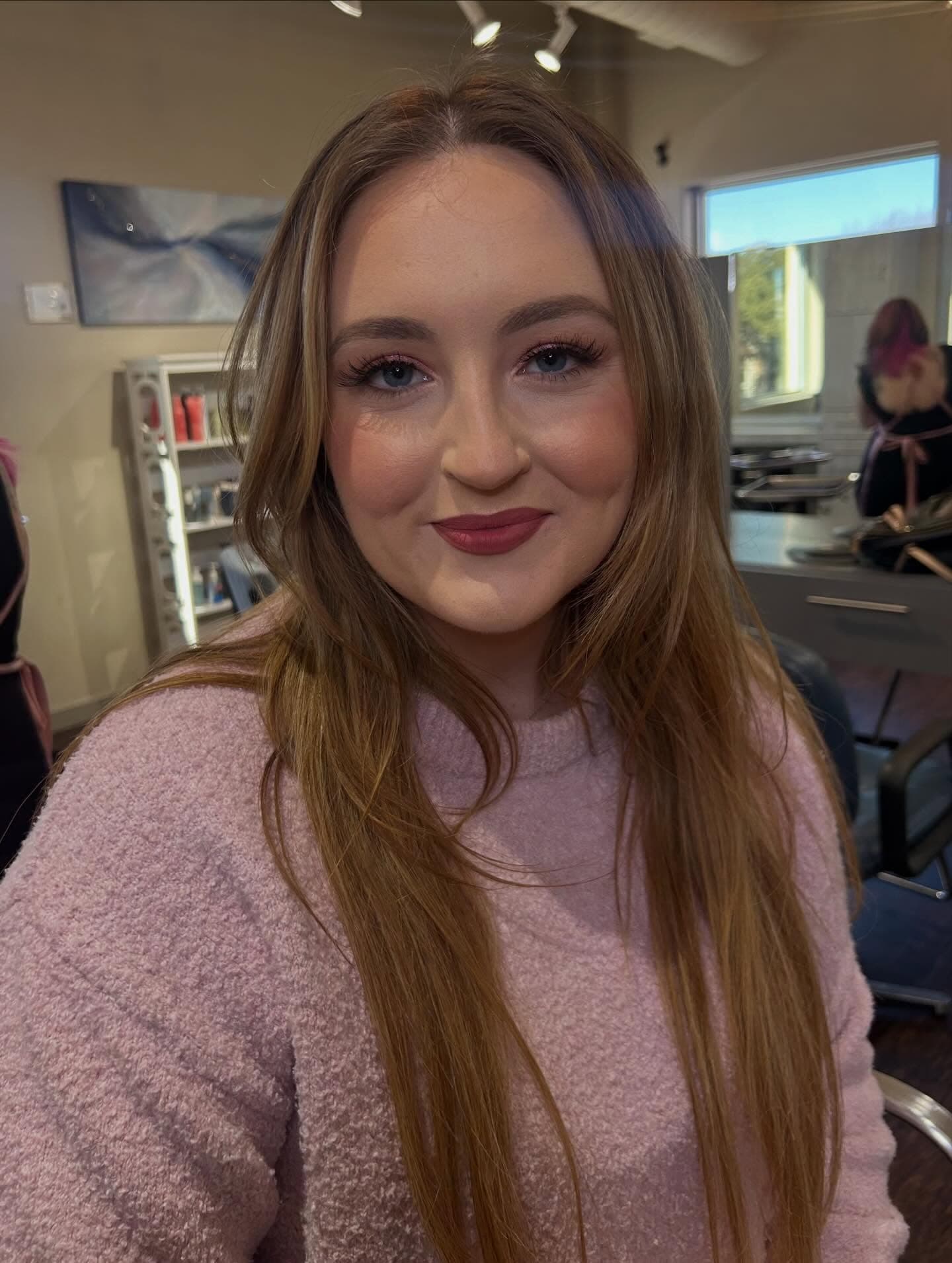 Professional hairstyle for a job interview at Lee Graves Salon