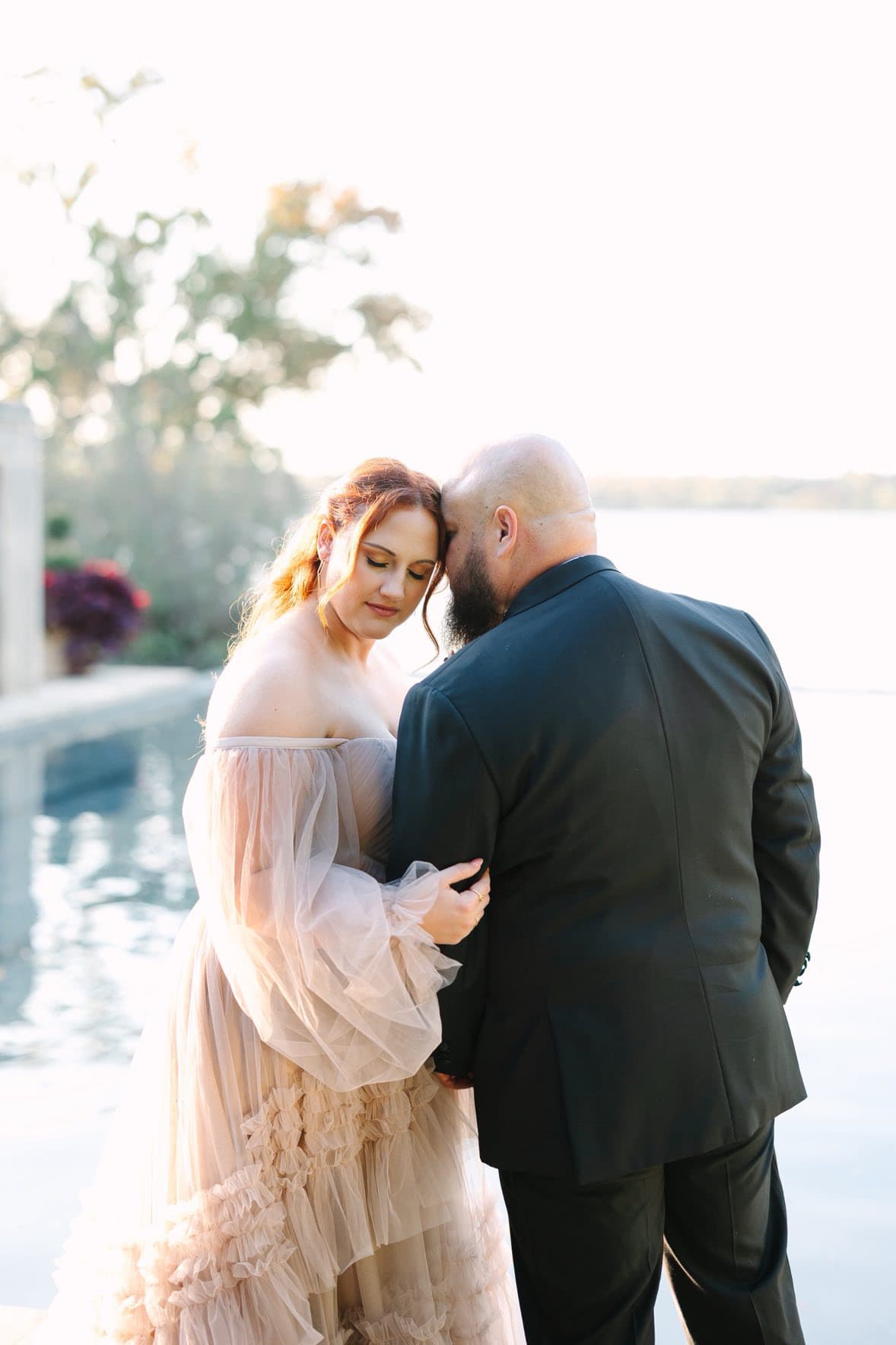 Bridal hair styling by Something Blue at Lee Graves Salon in Plano, TX