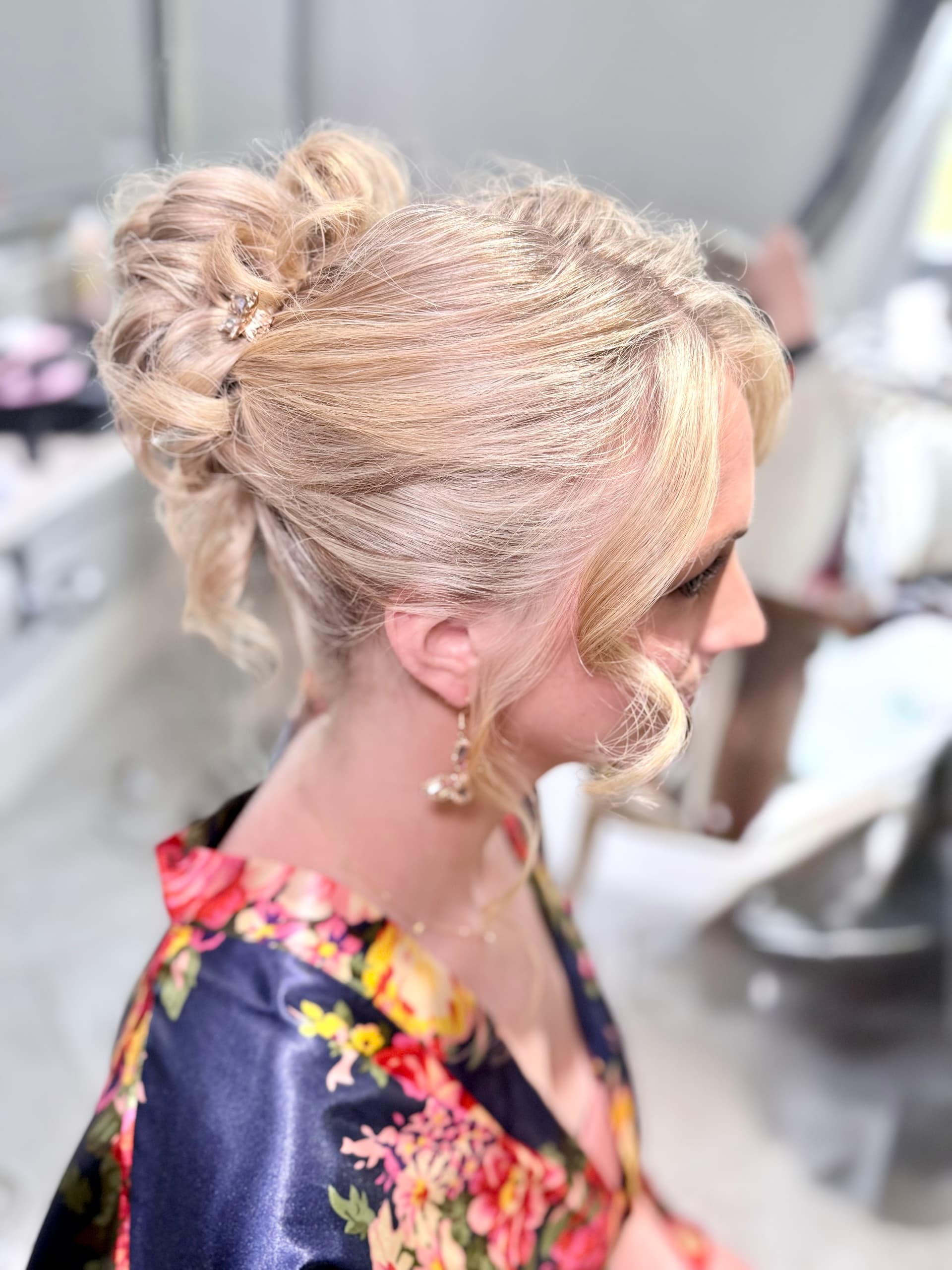Wedding hair and makeup by Lee Graves Salon - photo 4