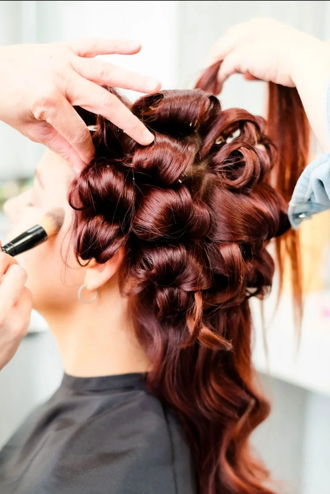 Wedding hair and makeup by Lee Graves Salon - photo 11